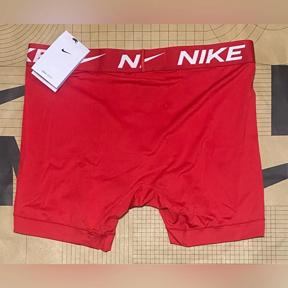 Nike dri-fit microfiber athletic boxer briefs shorts tight fit Men’s S M L XL